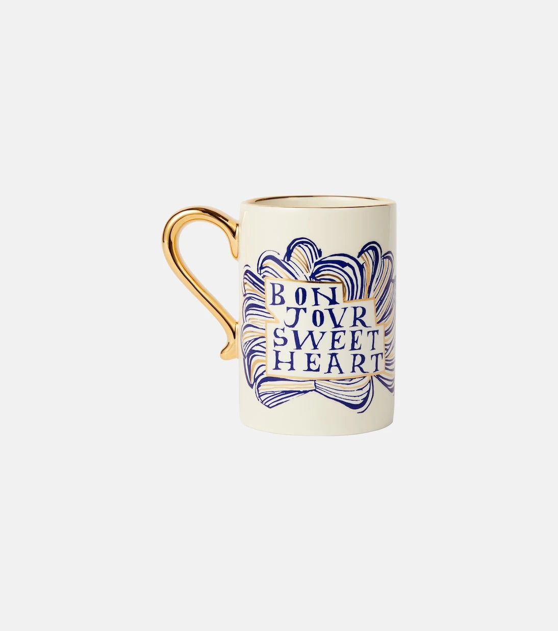 L'Objet - Sweetheart earthenware mug by Ruan Hoffmann