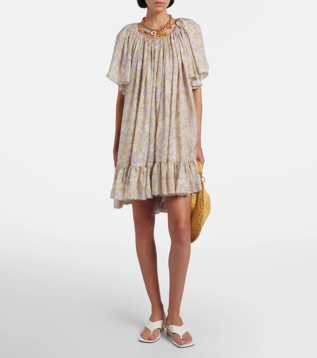 Chloé - Swimming Cool patent leather thong sandals