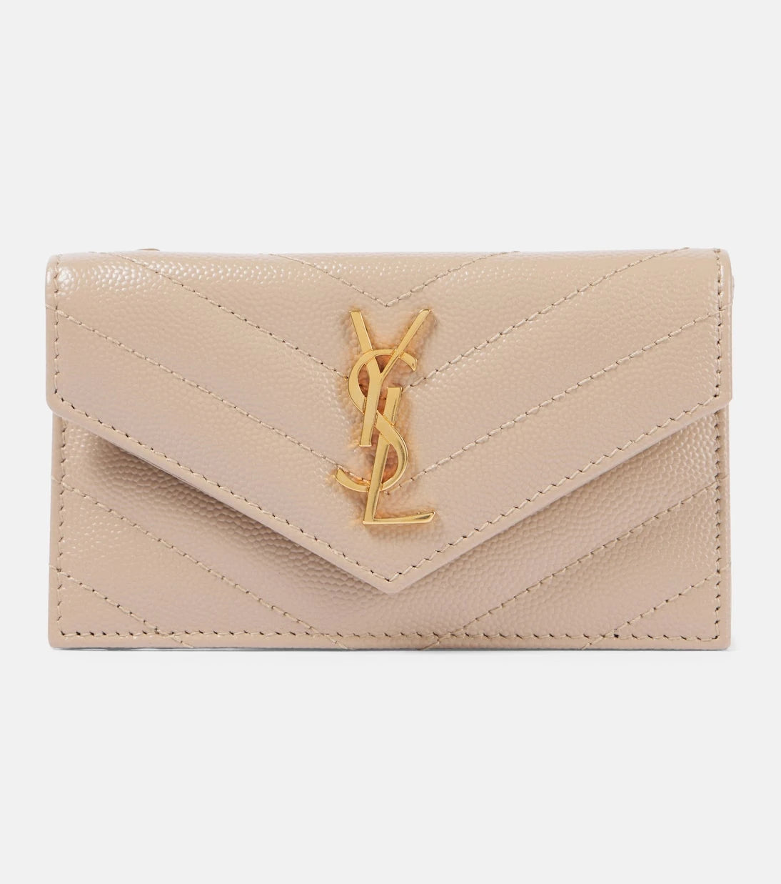 Saint Laurent - Cassandre leather wallet