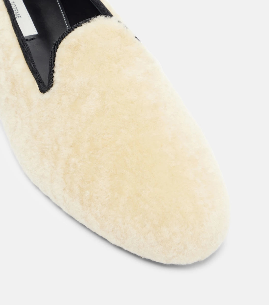 Toteme - Shearling loafers