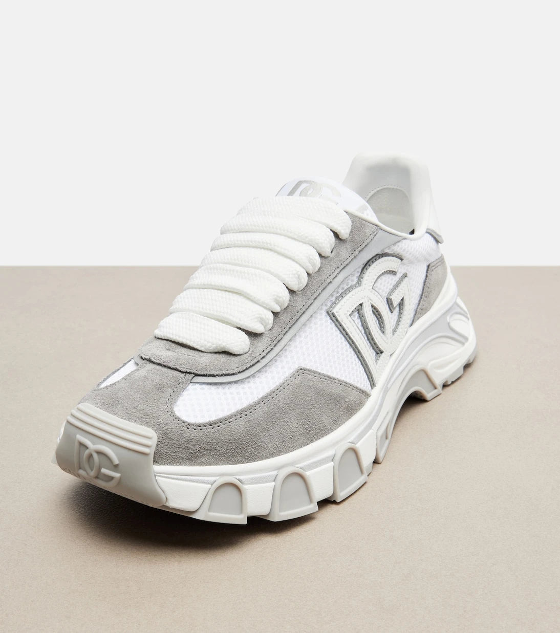 Dolce&Gabbana - Runner suede-trimmed sneakers
