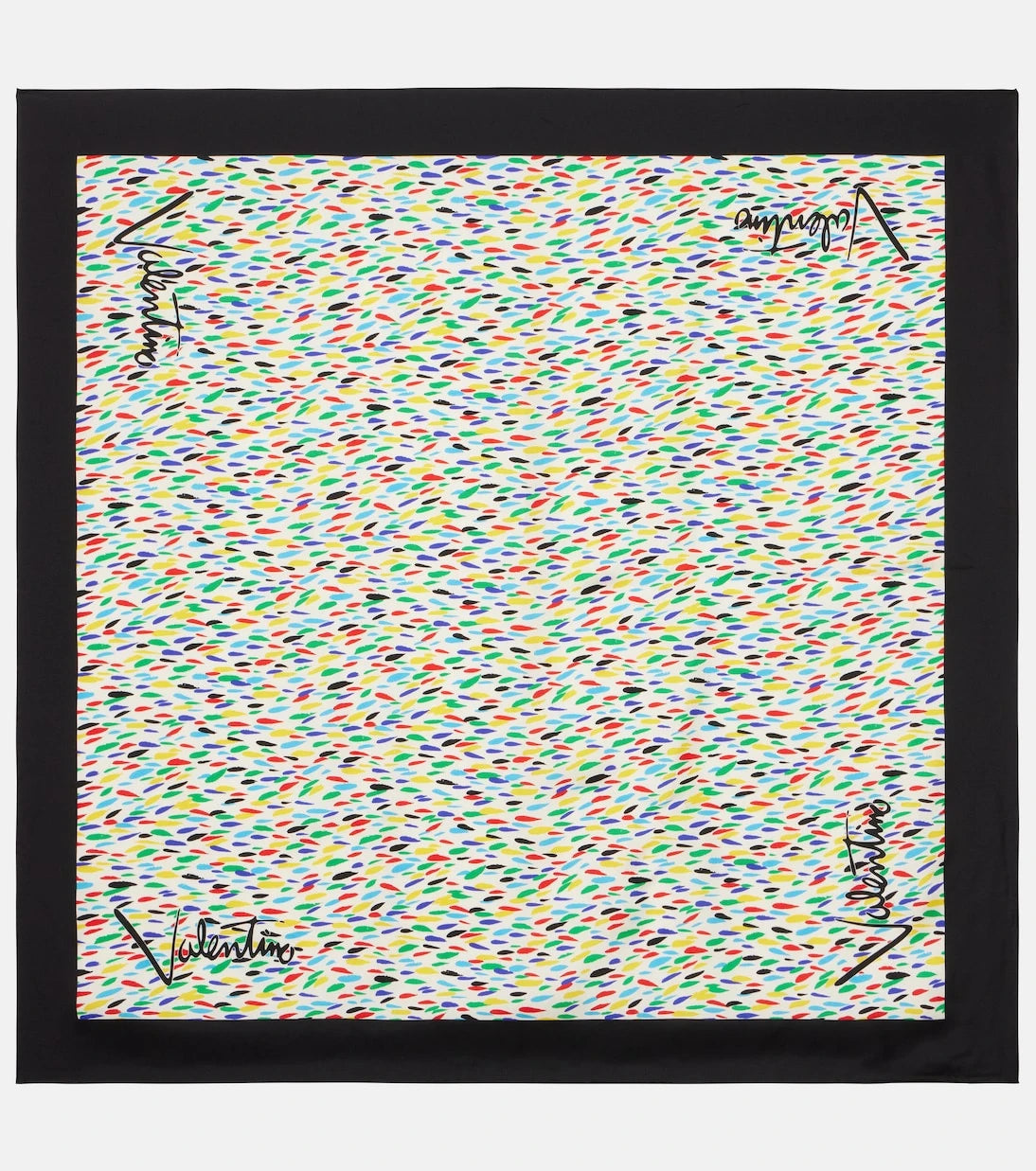 Valentino - Printed silk twill scarf