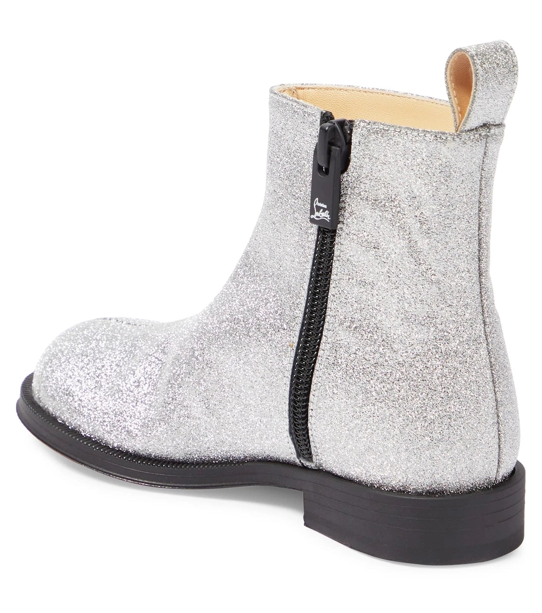 Christian Louboutin Kids - Bootynou glitter ankle boots