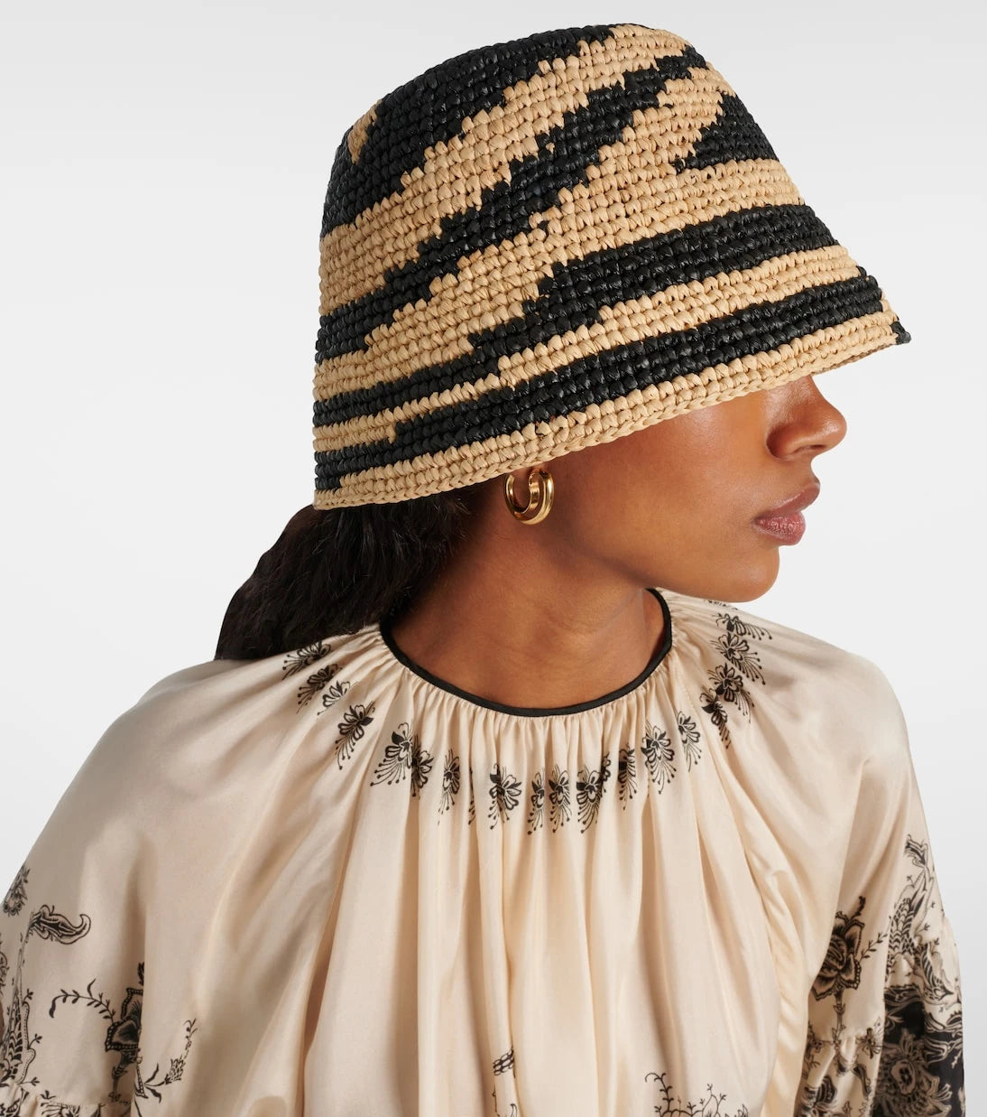 Zimmermann - Raffia bucket hat
