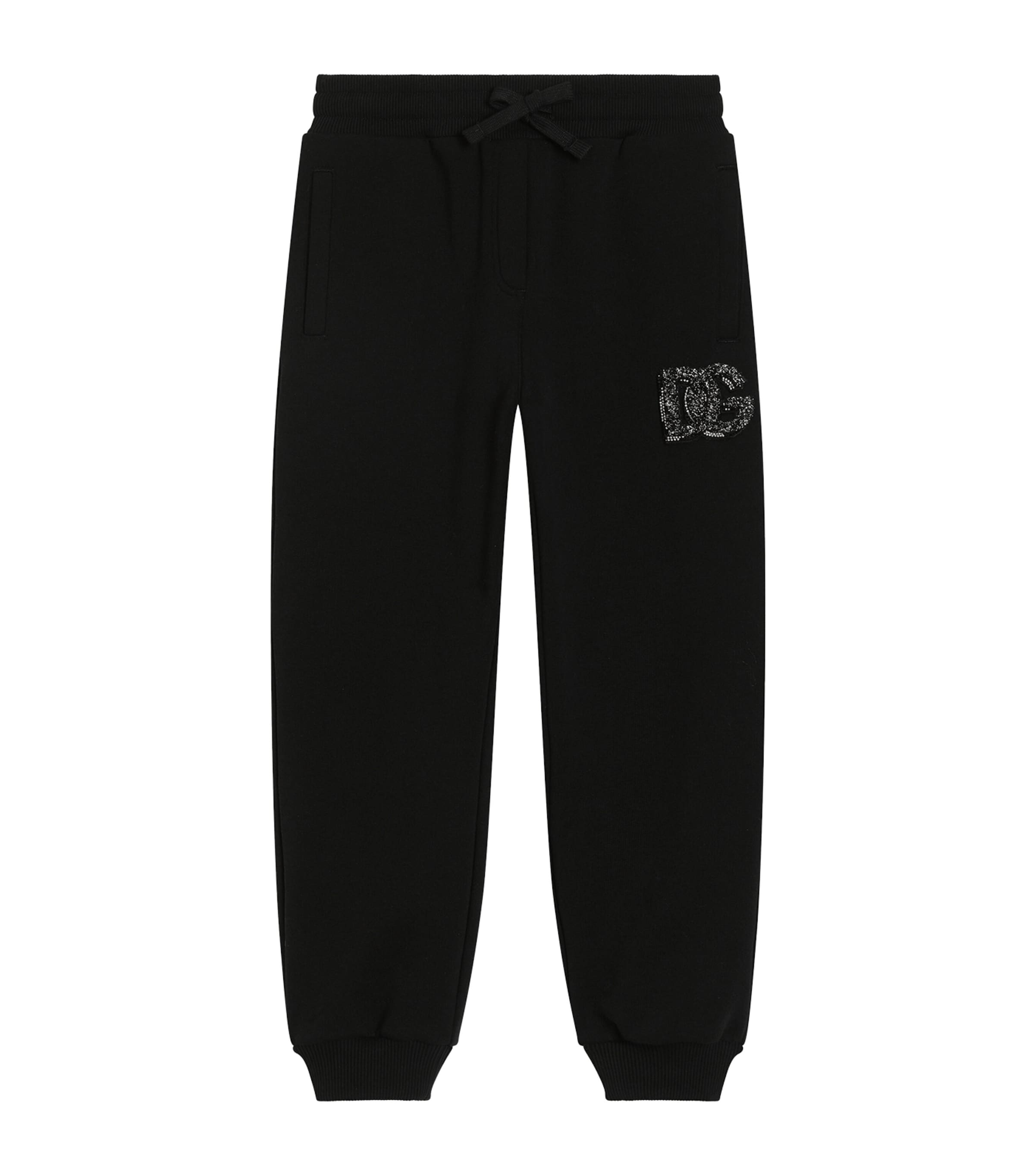 Dolce & Gabbana Kids Virgin Wool Logo Sweatpants (8-12+ Years)