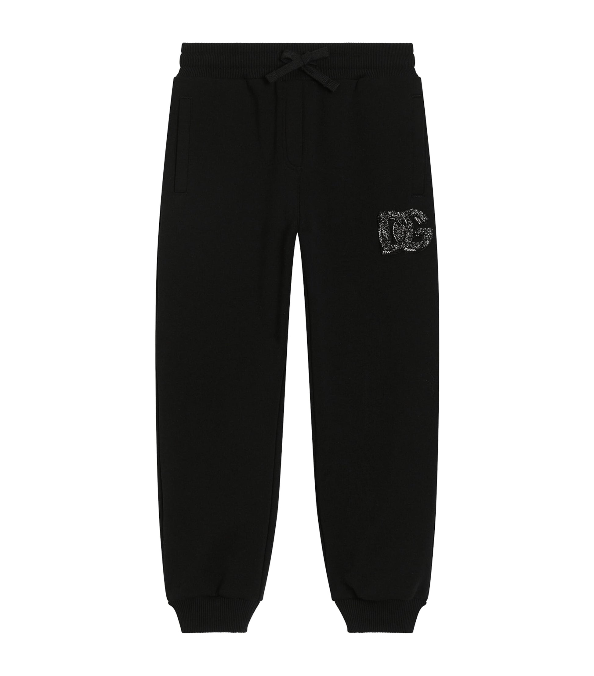 Dolce & Gabbana Kids Virgin Wool Logo Sweatpants (8-12+ Years)