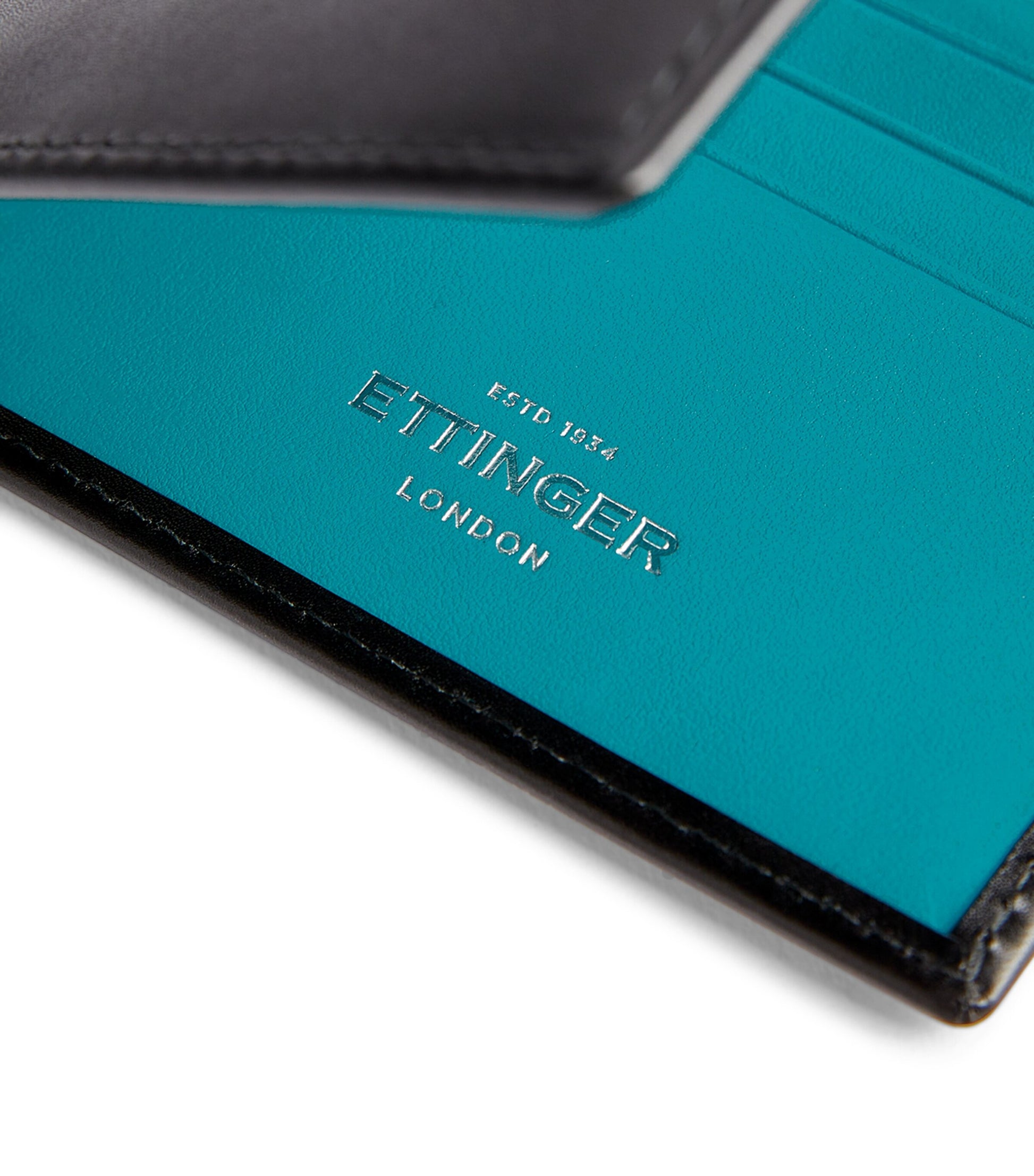 Ettinger Green 6-Slot Sterling Bifold Wallet
