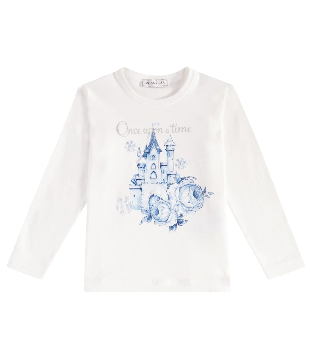 Monnalisa - St. Castle cotton-blend T-shirt