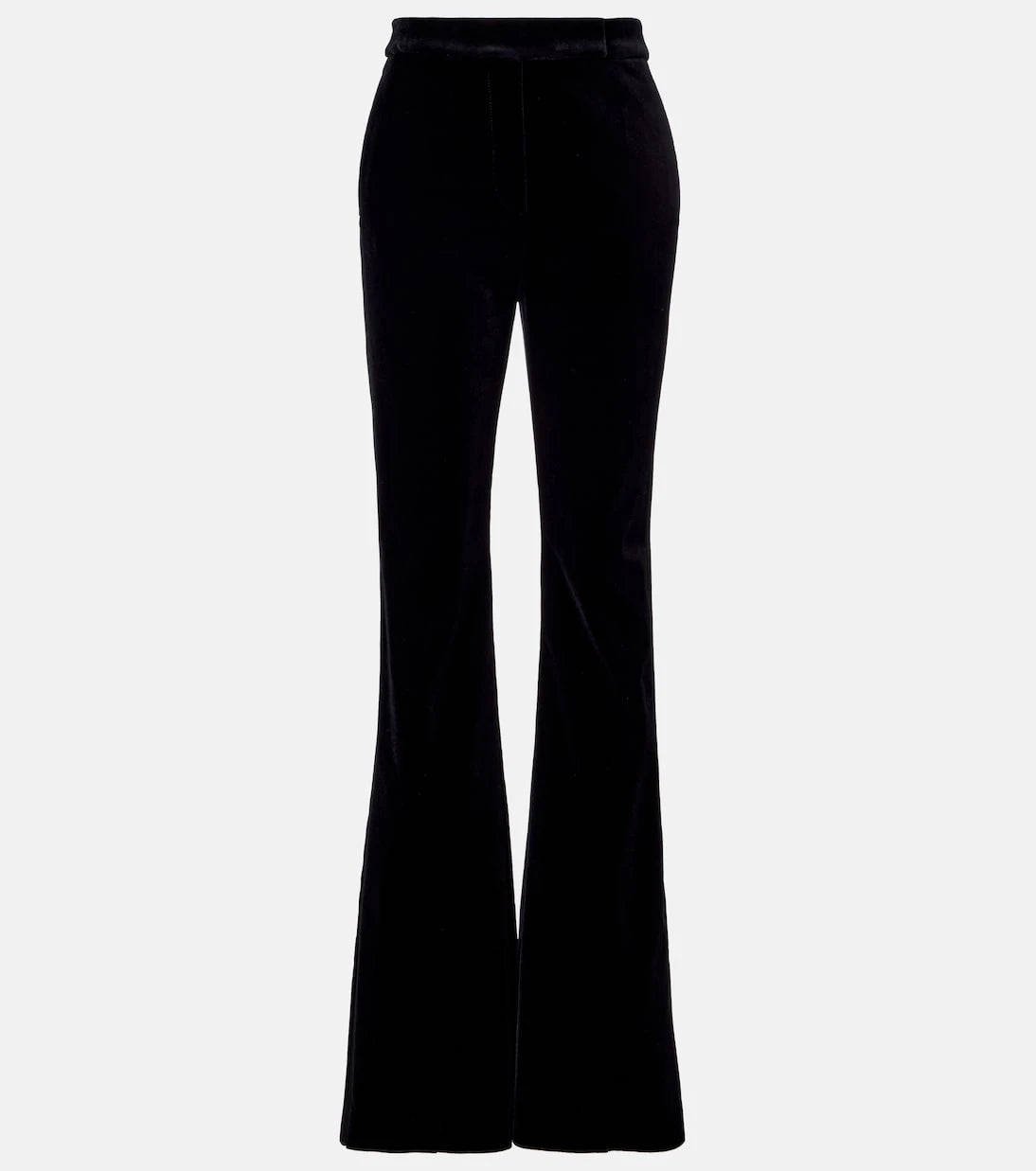 Max Mara - Vetrino cotton velvet flared pants