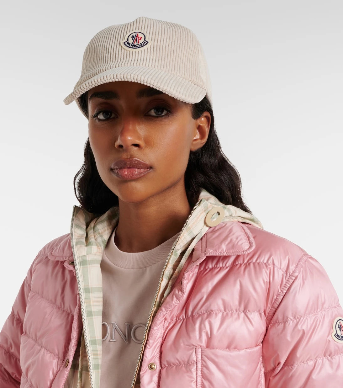 Moncler - Logo corduroy baseball cap