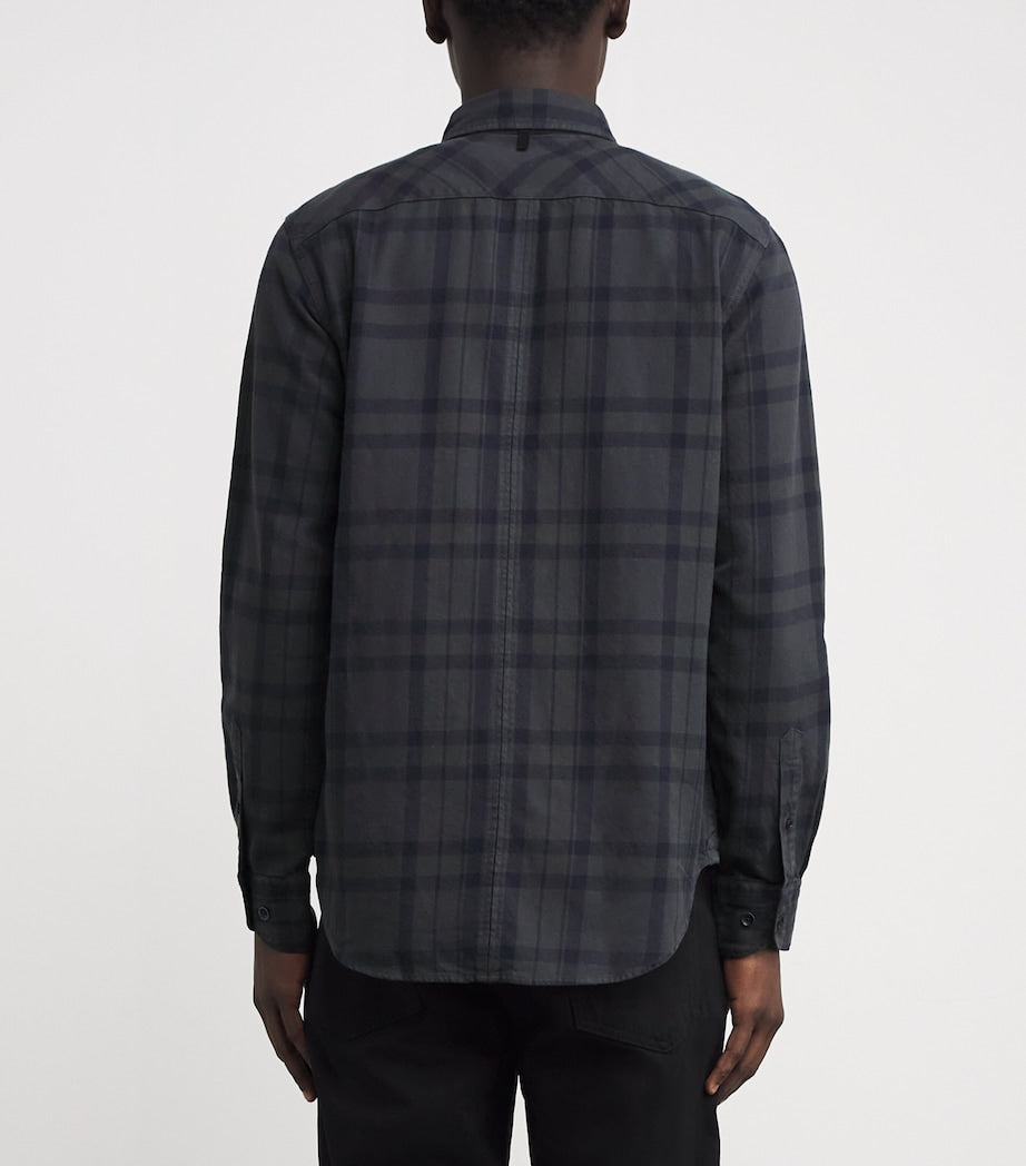 Rag & Bone Cotton Check Shirt