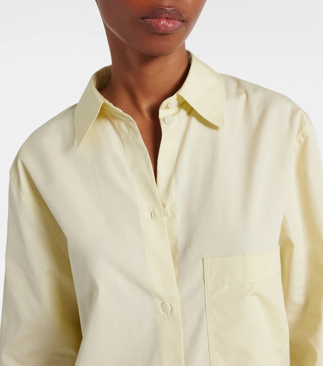 Toteme - Cotton poplin shirt dress