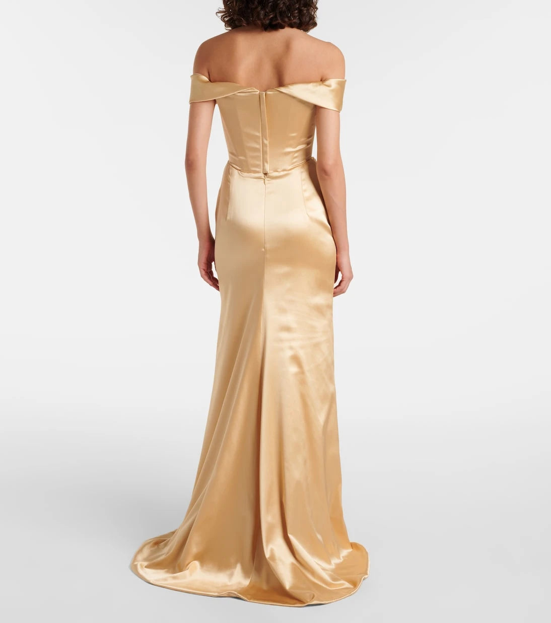 Vivienne Westwood - Nova Cora satin corset gown