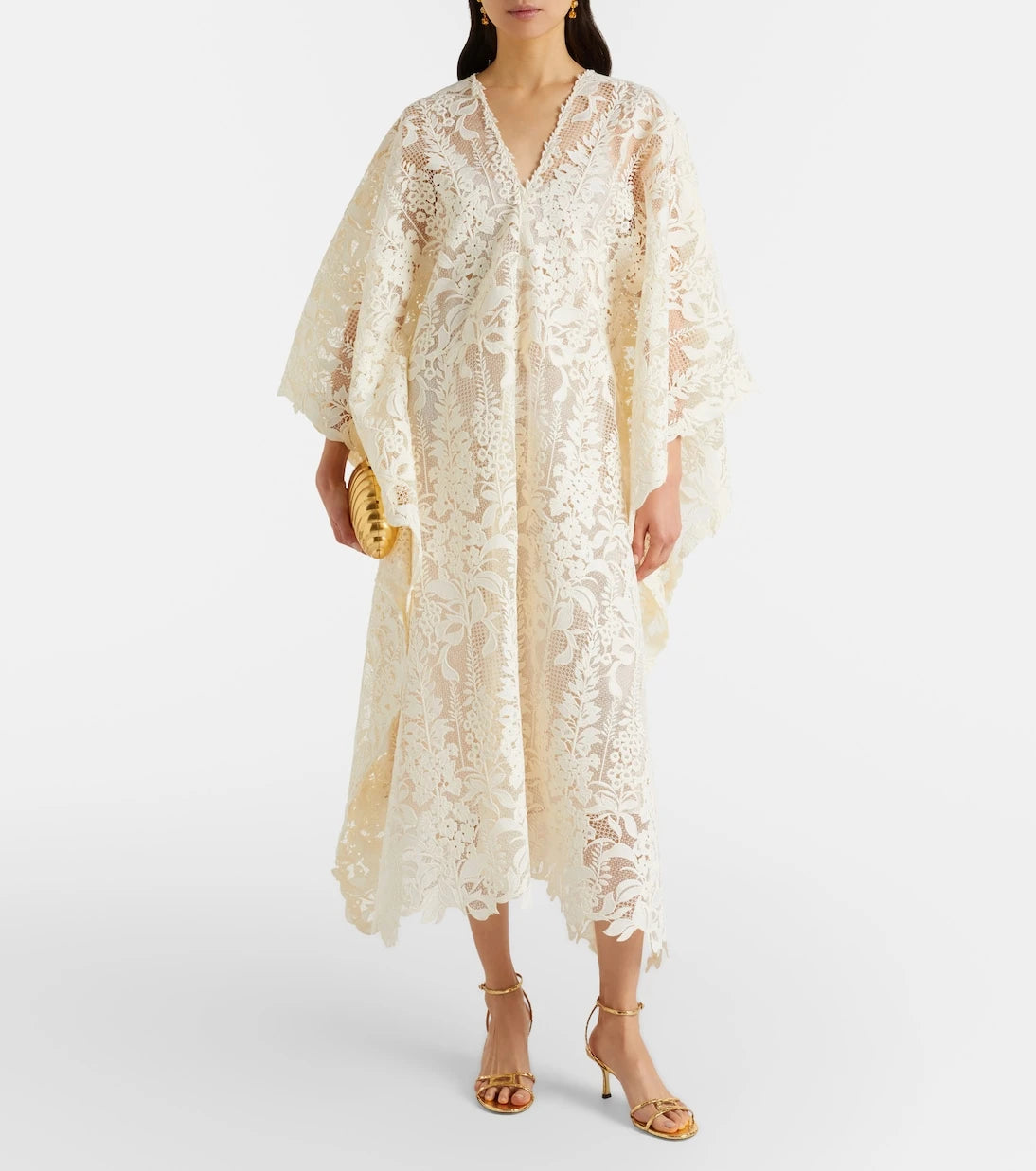 Oscar de la Renta - Guipure lace kaftan