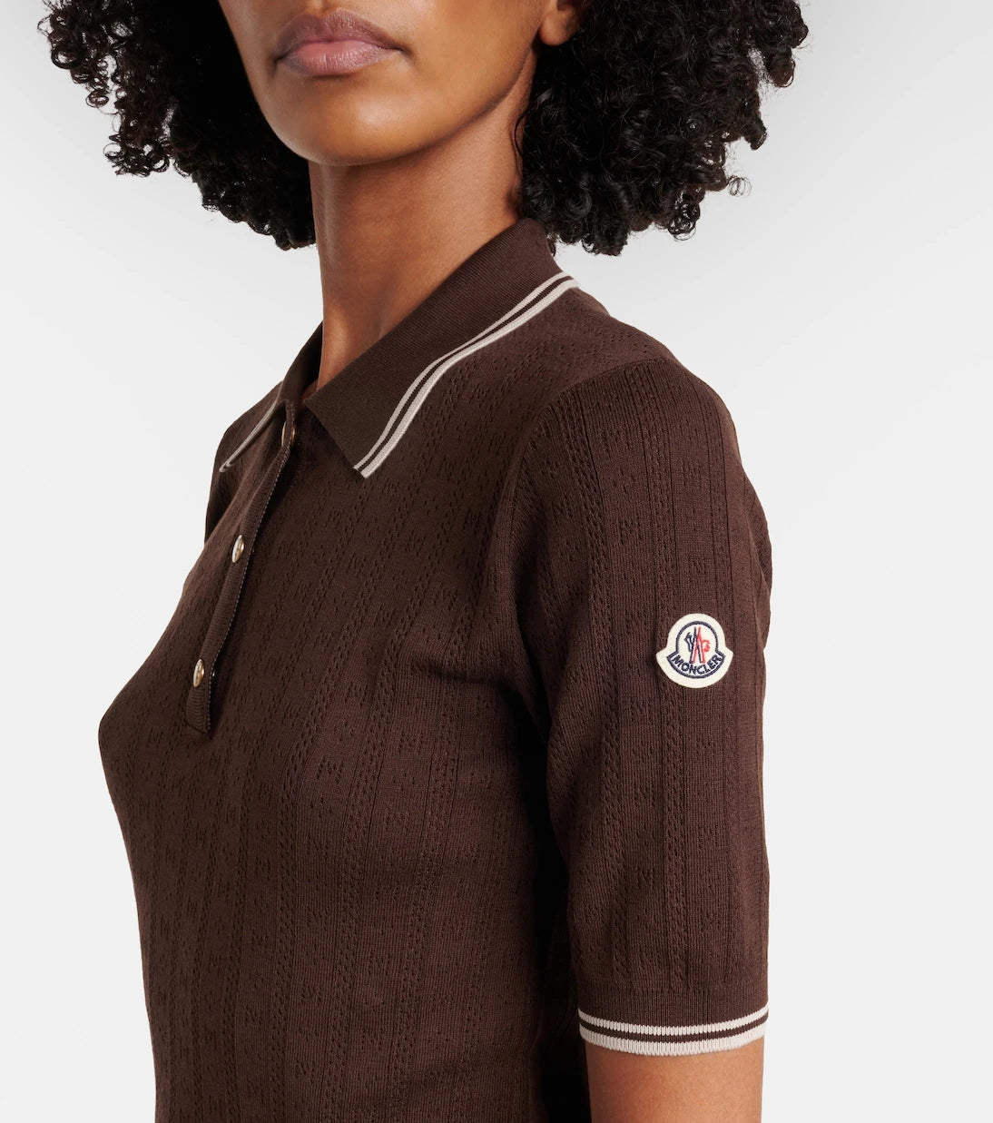 Moncler - Cotton polo sweater