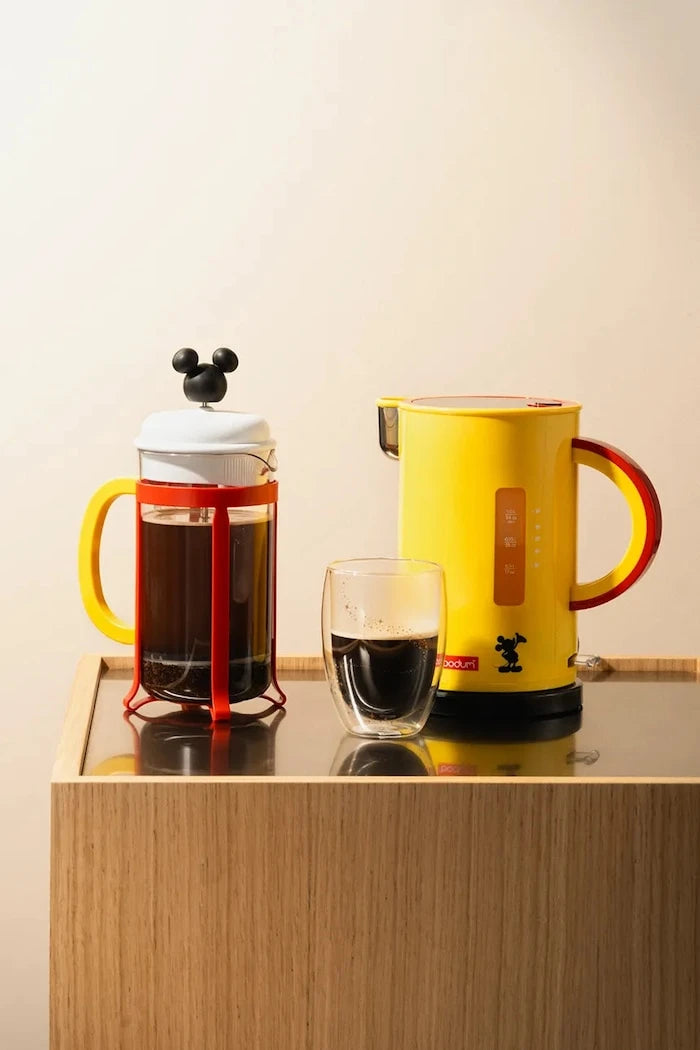 Bodum borosilikat cam kahve demlik Jawa Disney-Mickey 1 l