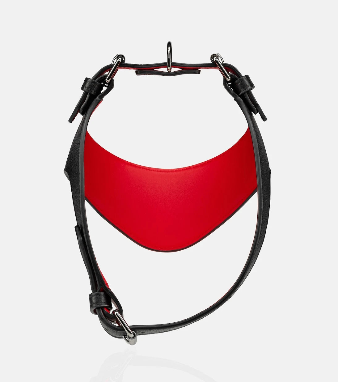 Christian Louboutin - Loubiharness M لجام جلد للكلاب
