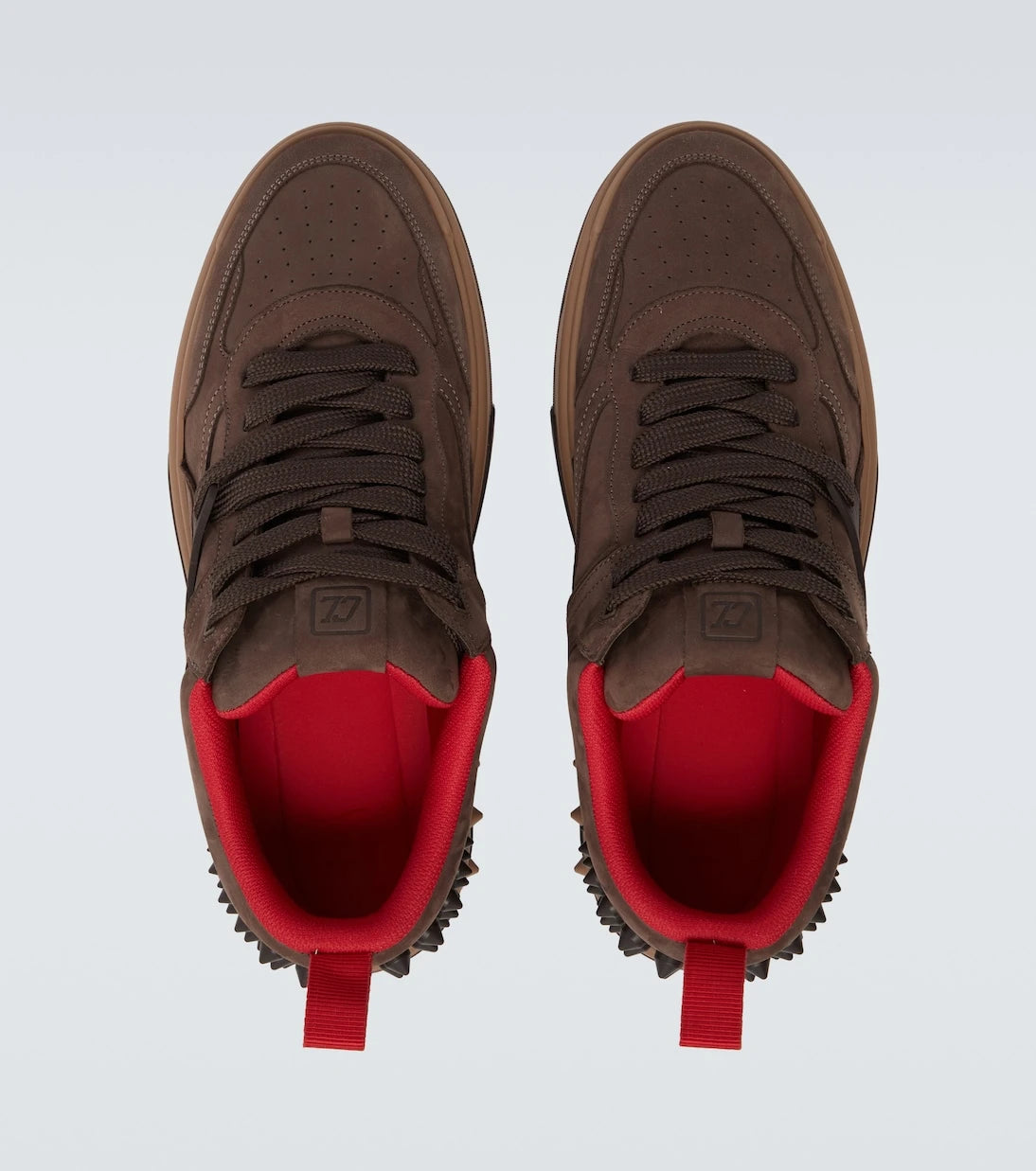 Christian Louboutin - Astroloubi leather sneakers