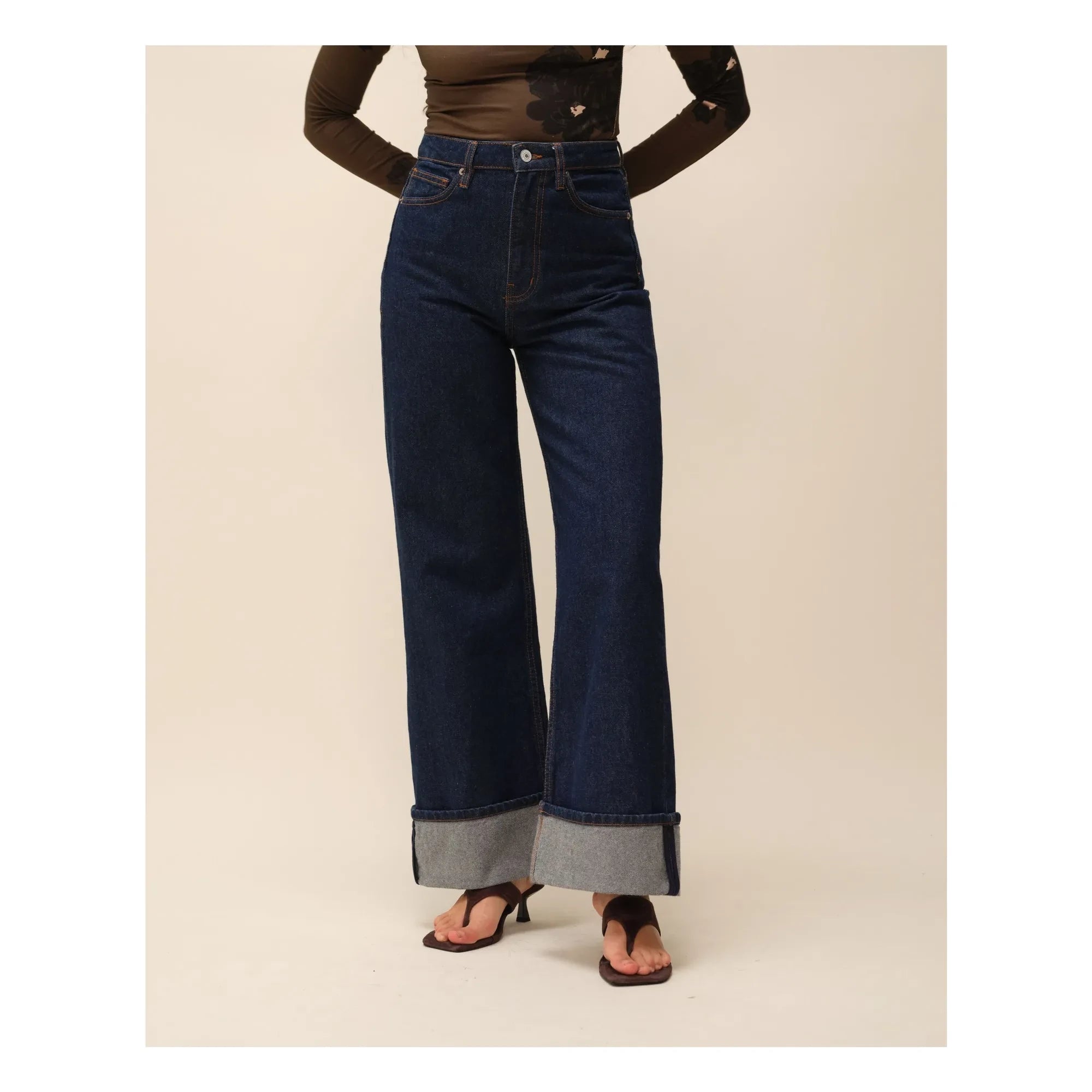 Nitah - Marwa Organic Cotton Jeans | Denim brut