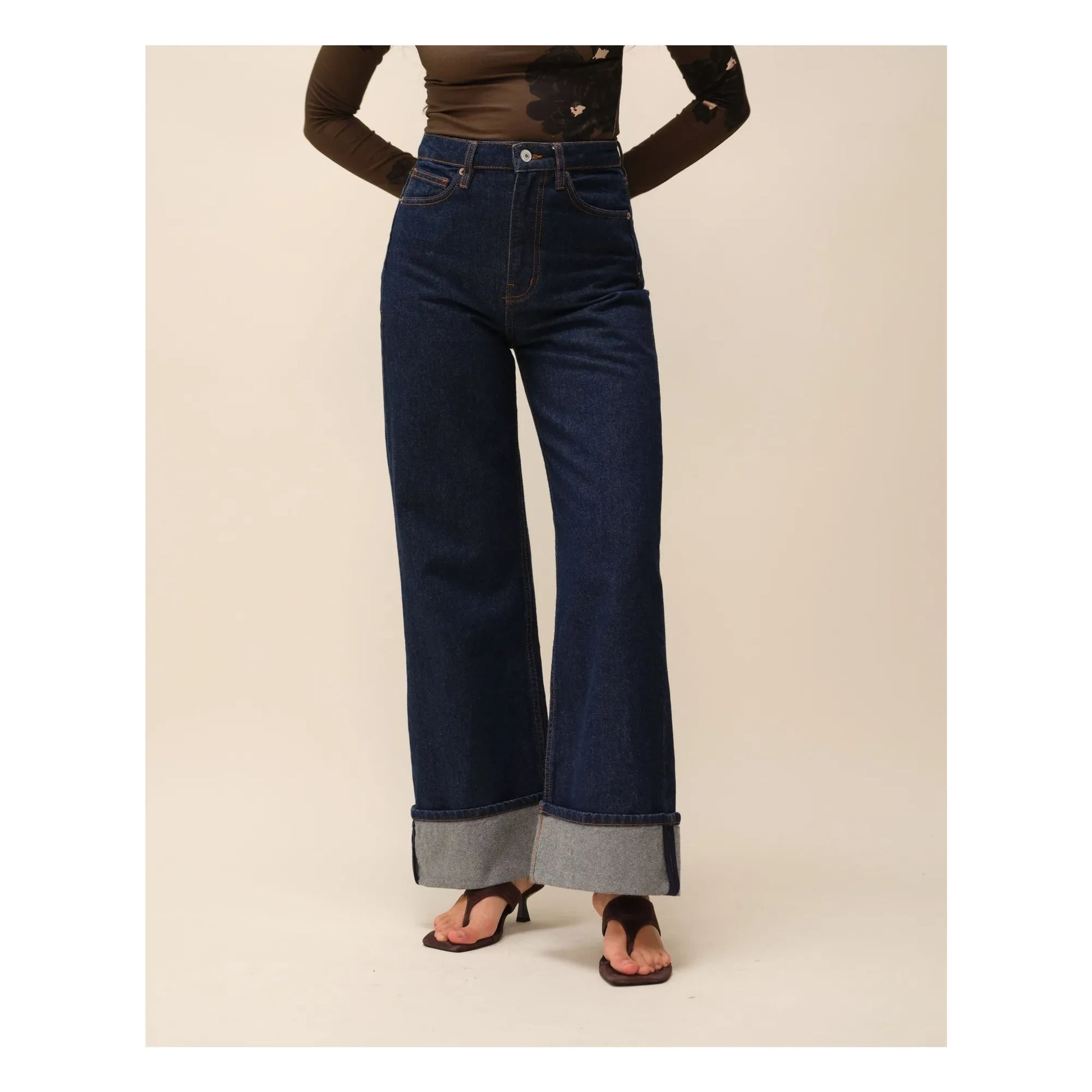 Nitah - Marwa Organic Cotton Jeans | Denim brut