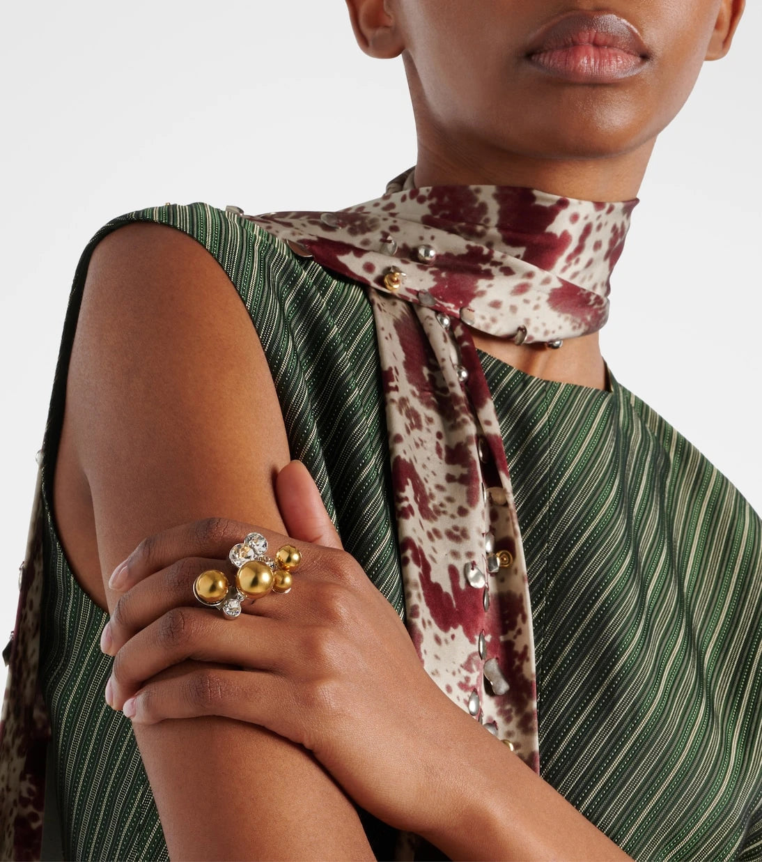 Dries Van Noten - Crystal-embellished ring