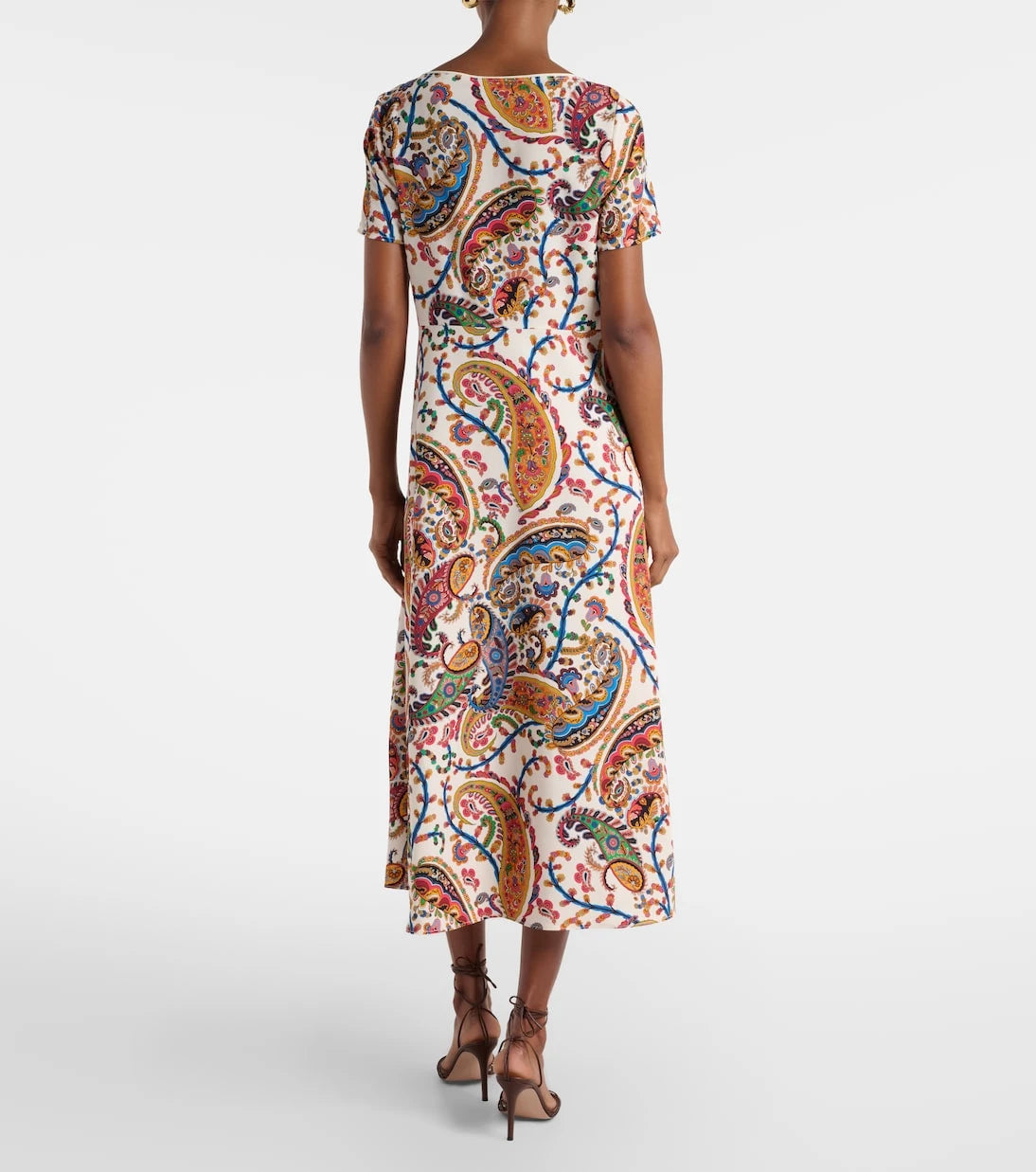 Etro - Printed midi dress