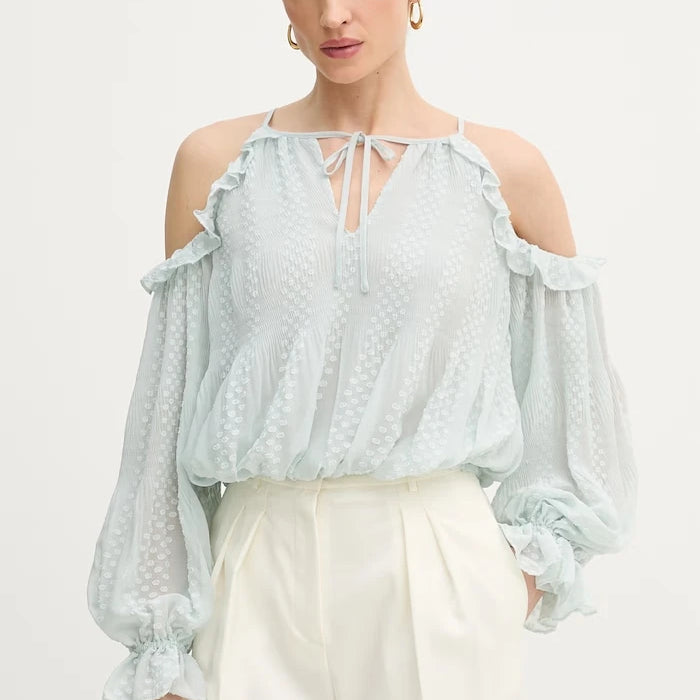 Guess Omuzları Açık Kadın Bluz EMILIA