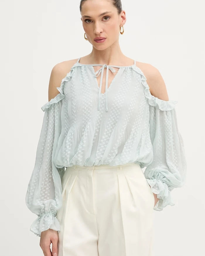 Guess Omuzları Açık Kadın Bluz EMILIA