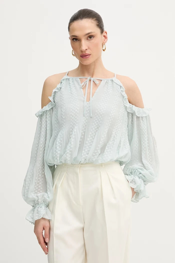Guess Omuzları Açık Kadın Bluz EMILIA