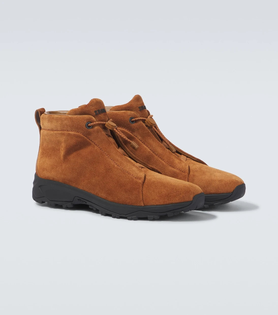 Zegna - Triple Stitch Vetta suede sneakers