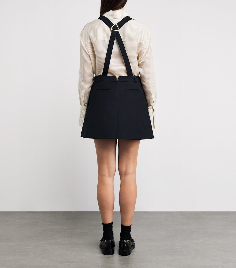 Pinafore Mini Dress NAVY