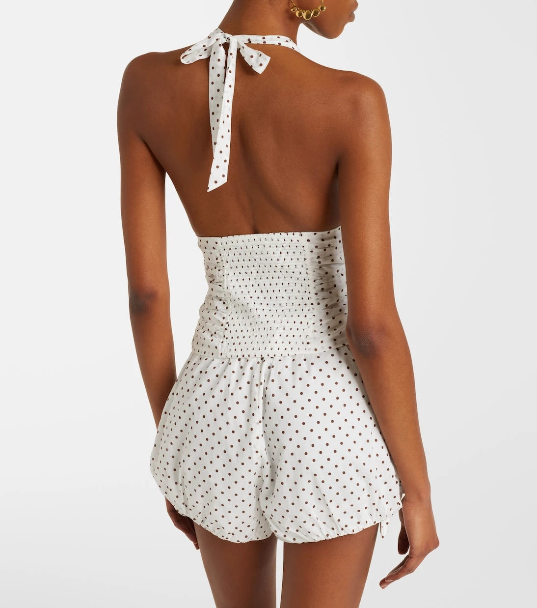 Posse - Edie polka-dot top