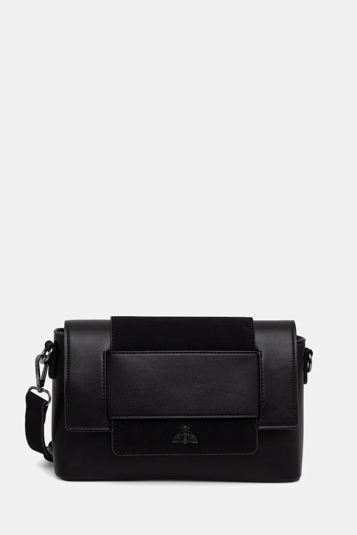 Medicine suni deri crossbody kadın çantası