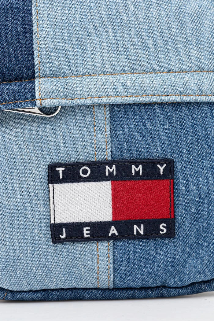 Tommy Jeans erkek denim omuz çantası