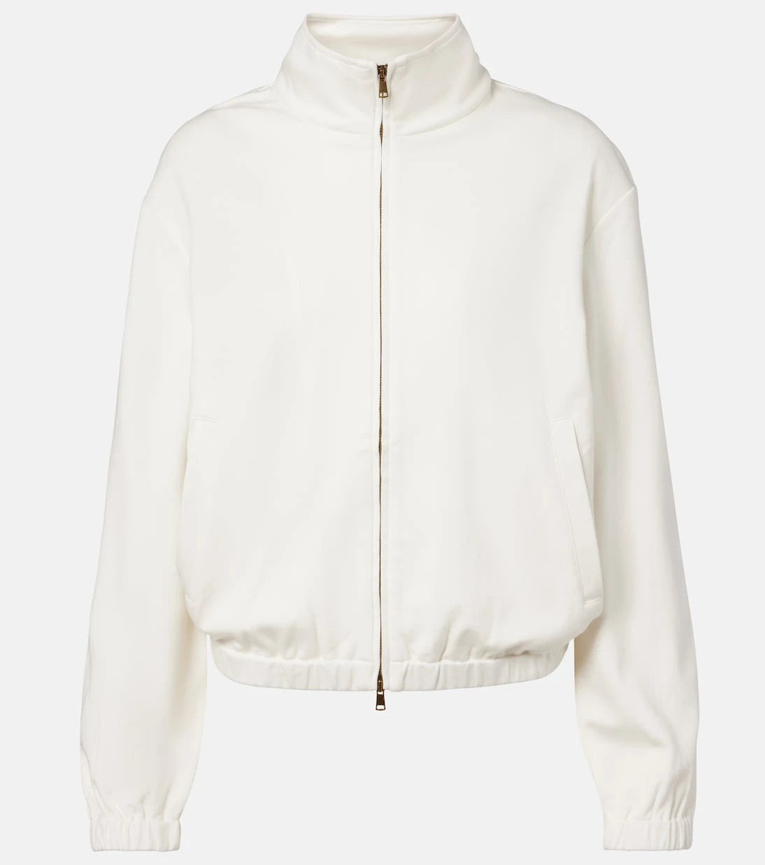Max Mara - Cotton and silk-blend sweatshirt
