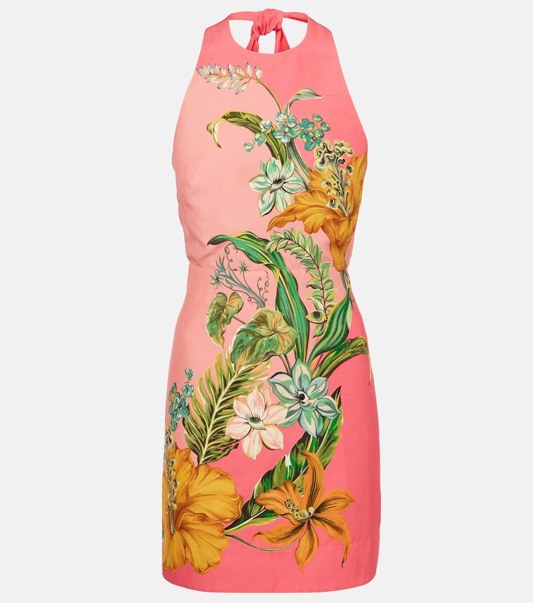 Alémais - Anika floral linen minidress