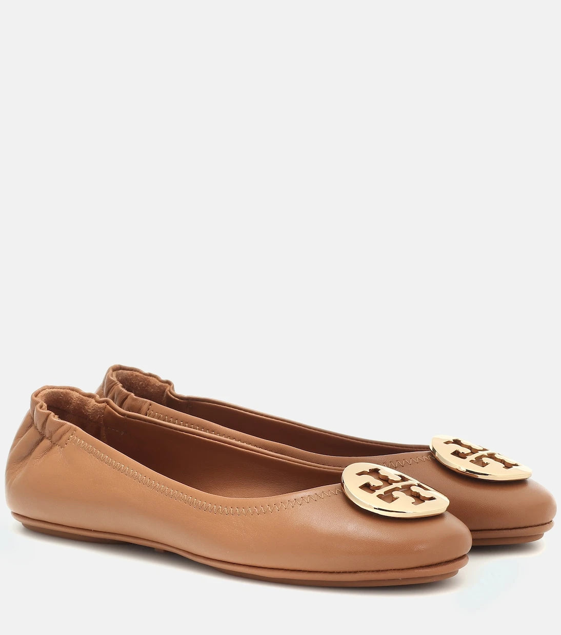 Tory Burch - Minnie Travel leather ballet flats