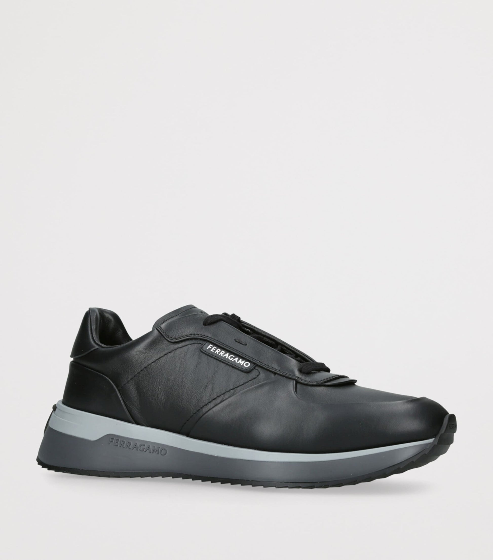 Salvatore Ferragamo Leather Low-Top Sneakers