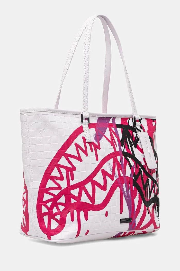 Sprayground sahte deri kadın tote çanta