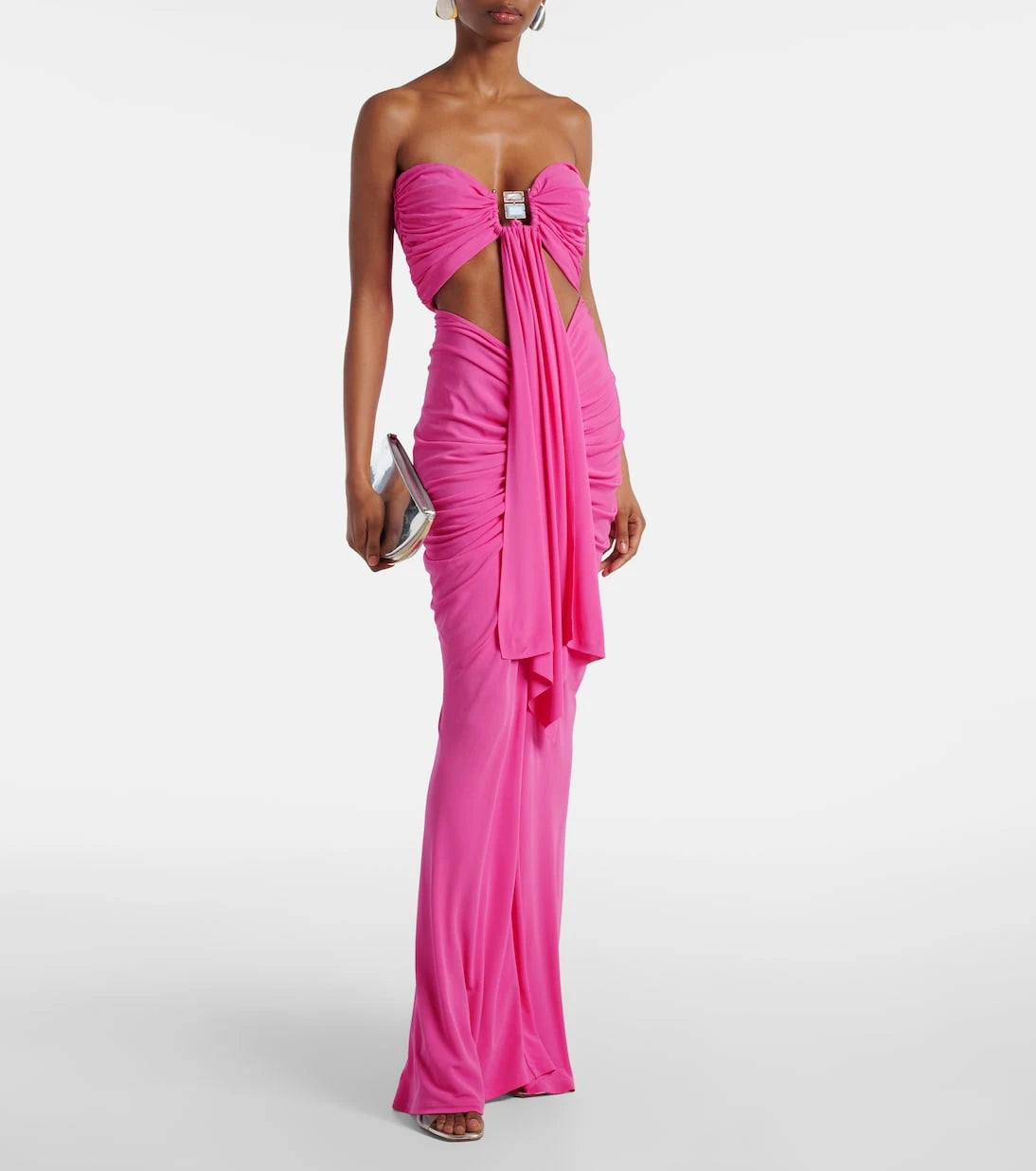 Christopher Esber - Cutout embellished jersey gown