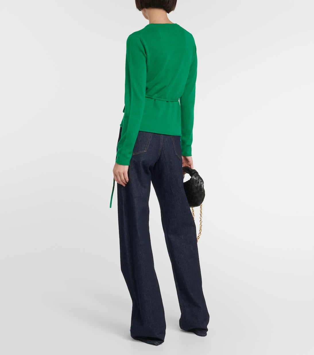 Jardin des Orangers - Belted wool and cashmere sweater