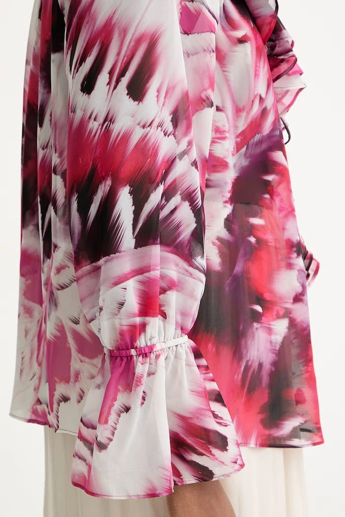 Marciano by Guess volanlı kadın bluzu ADELA