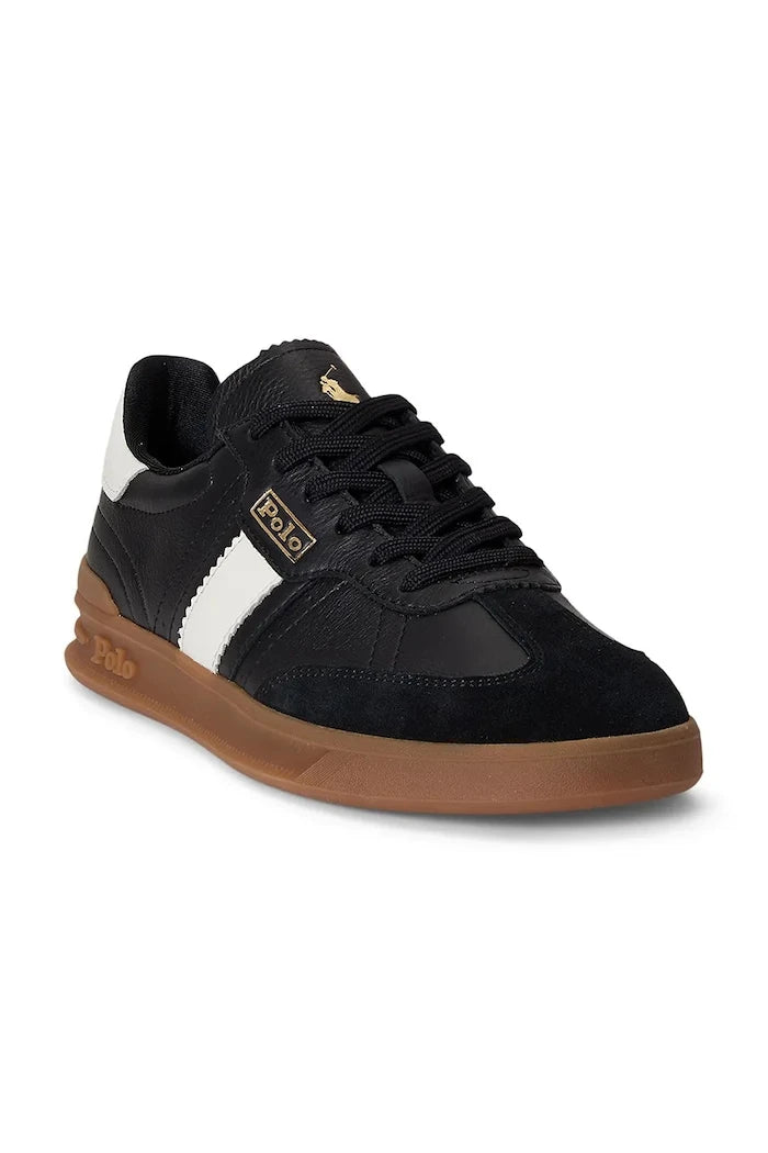 Кожени маратонки Polo Ralph Lauren Heritage Aera