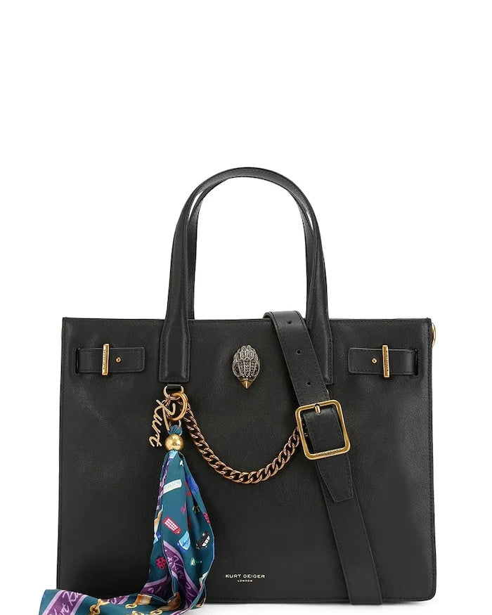 Kurt Geiger London kadın deri alışveriş çantası SLOANE
