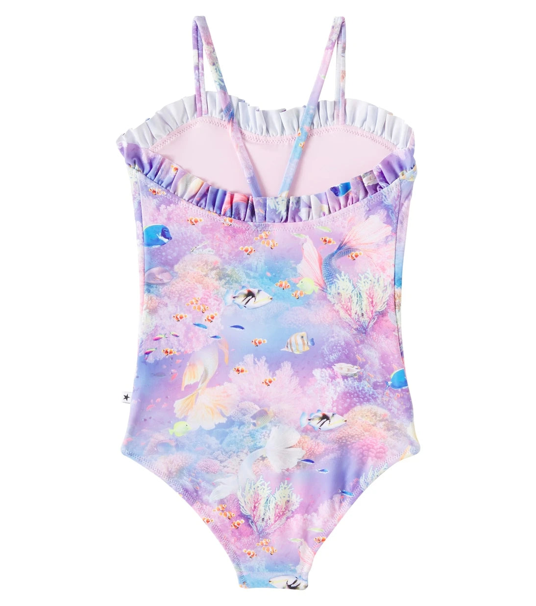 Molo - Nakia printed ruffled swimsuit