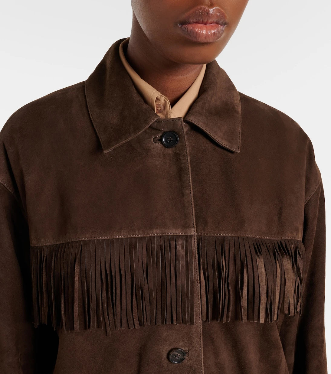 Nili Lotan - Foudre fringed suede jacket