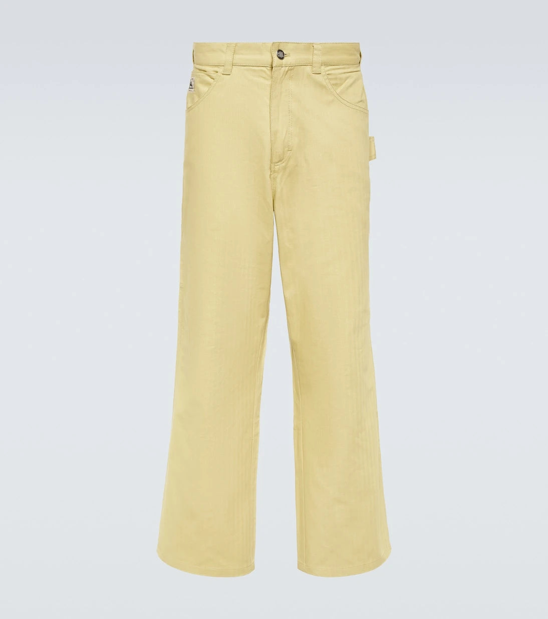 Bode - Brook cotton canvas wide-leg pants