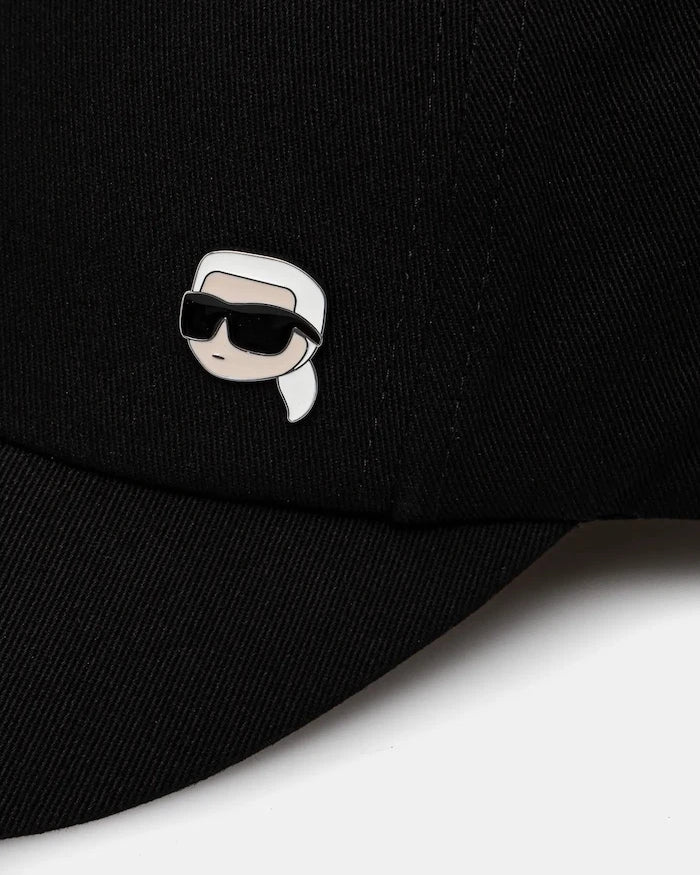 Karl Lagerfeld Pamuklu Vizörlü Şapka