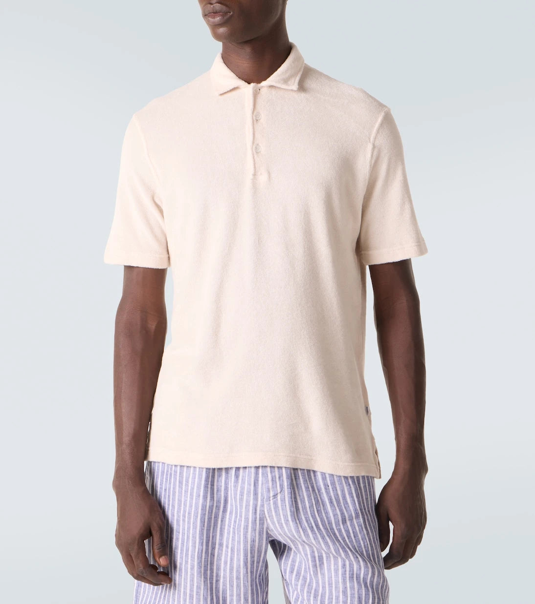 Fedeli - Mondial cotton terry polo shirt