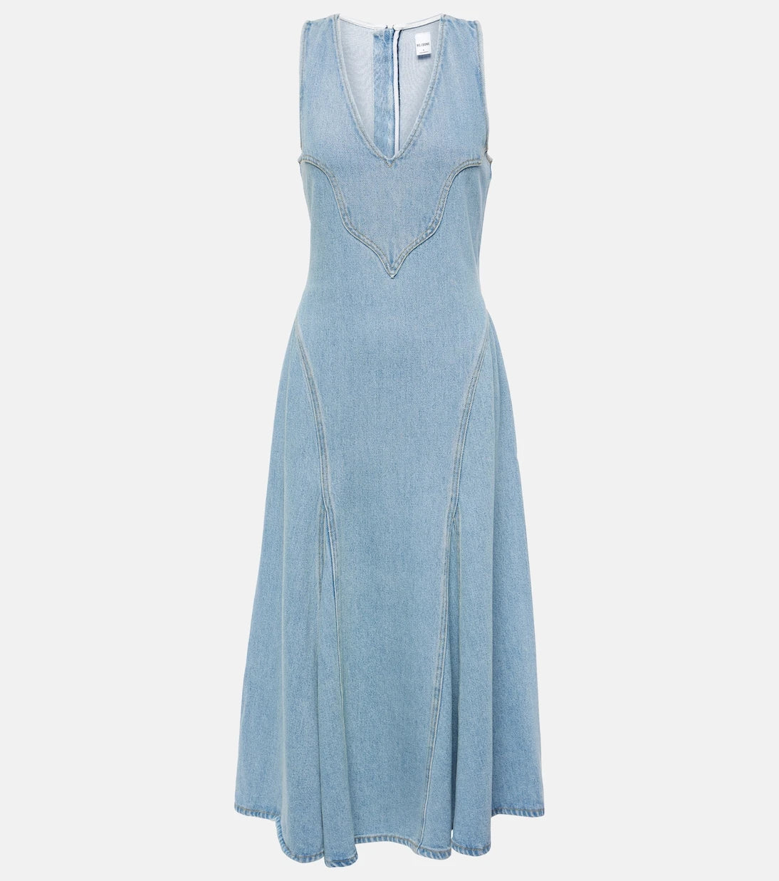 Re/Done - Western denim midi dress